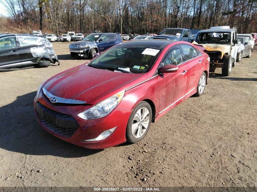 2015 HYUNDAI SONATA HYBRID LIMITED - KMHEC4A44FA135650
