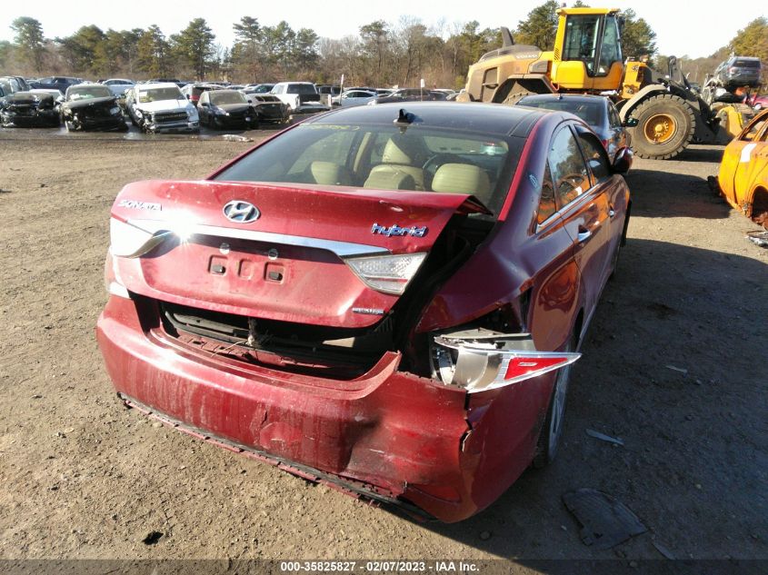 2015 HYUNDAI SONATA HYBRID LIMITED - KMHEC4A44FA135650