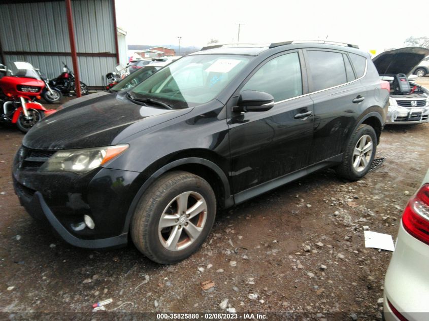 VIN 2T3RFREV7DW076458 2013 TOYOTA RAV4 no.2