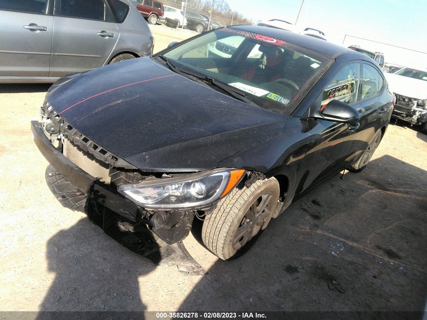 VIN 5NPD84LF6JH231443 2018 HYUNDAI ELANTRA SEL