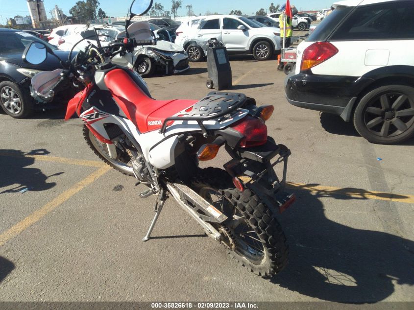 2016 HONDA CRF250 L MLHMD3810G5300569