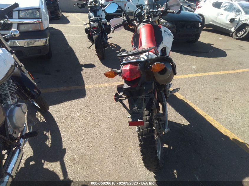 2016 HONDA CRF250 L MLHMD3810G5300569