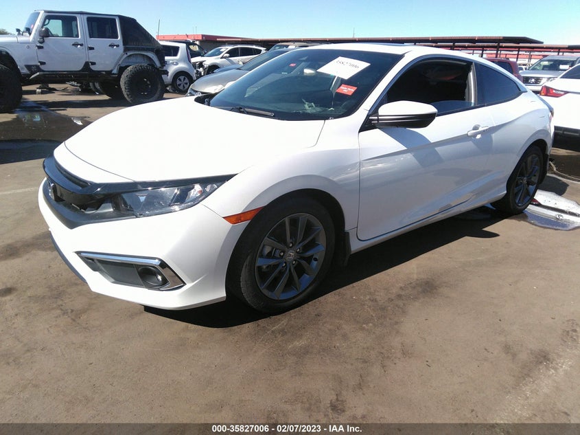 VIN 2HGFC3B35LH352728 2020 HONDA CIVIC COUPE EX