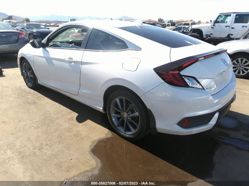 VIN 2HGFC3B35LH352728 2020 HONDA CIVIC COUPE EX