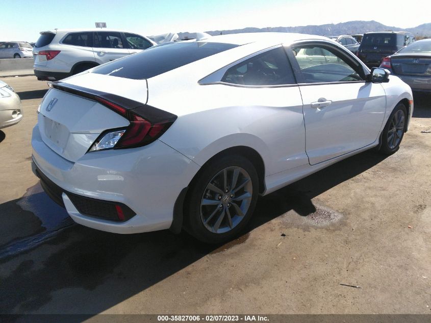 VIN 2HGFC3B35LH352728 2020 HONDA CIVIC COUPE EX
