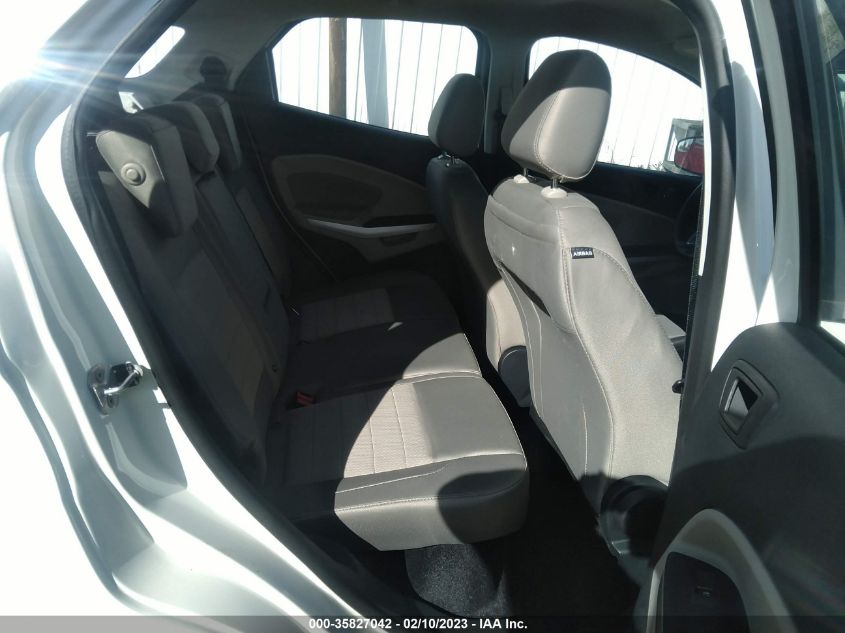 2022 FORD ECOSPORT S - MAJ6S3FL9NC468893