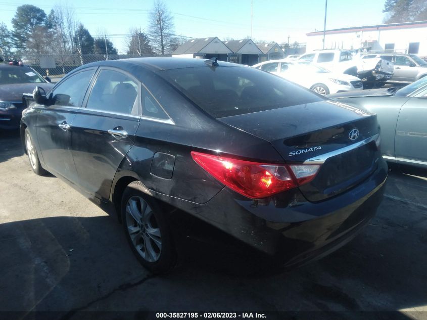 VIN 5NPEC4AC2DH694521 2013 HYUNDAI SONATA no.3