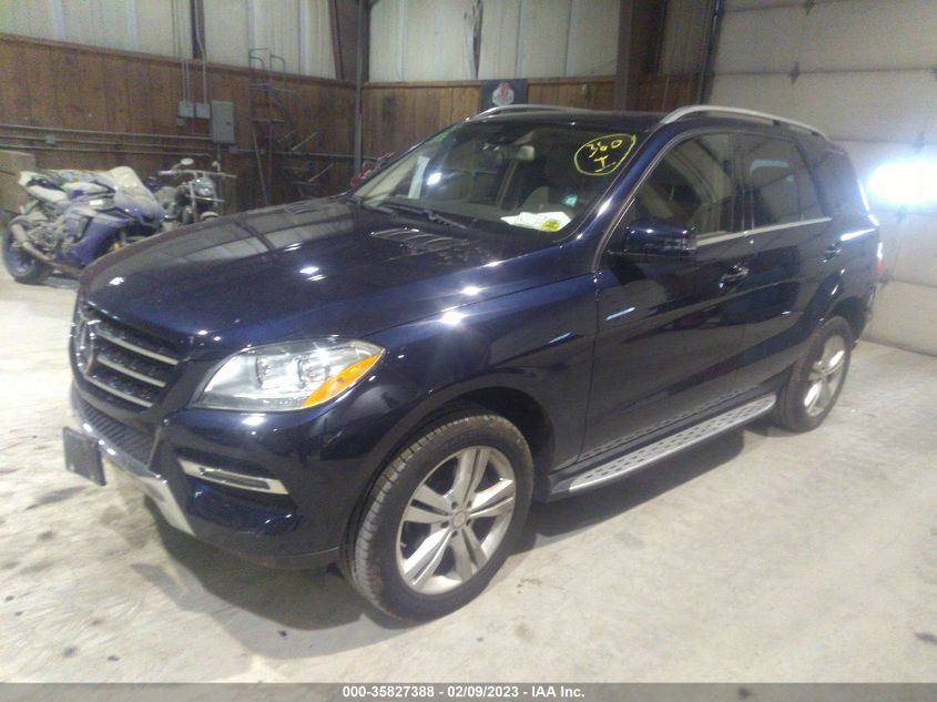 2014 MERCEDES-BENZ M-CLASS ML 350 4JGDA5HB4EA372309
