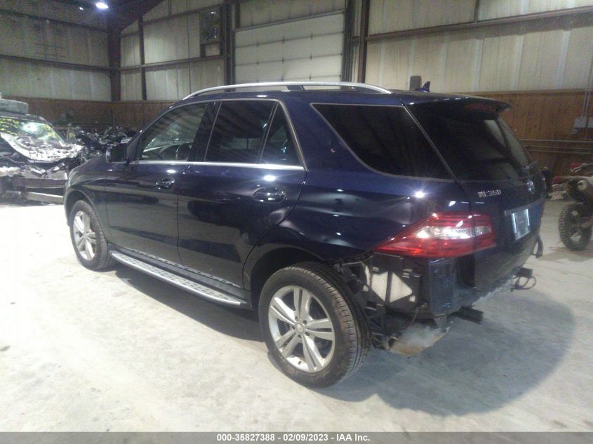 2014 MERCEDES-BENZ M-CLASS ML 350 4JGDA5HB4EA372309
