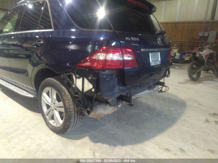 2014 MERCEDES-BENZ M-CLASS ML 350 4JGDA5HB4EA372309
