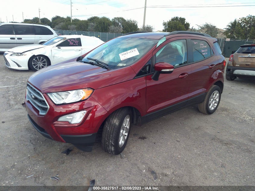 VIN MAJ3S2GE6MC450007 2021 FORD ECOSPORT SE