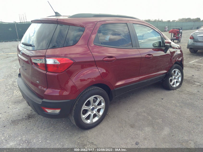 VIN MAJ3S2GE6MC450007 2021 FORD ECOSPORT SE