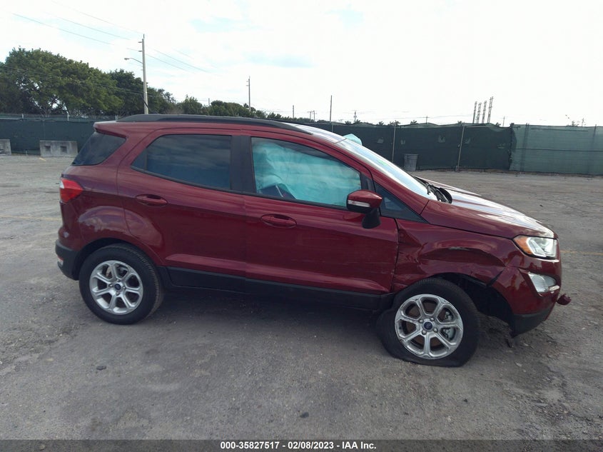 VIN MAJ3S2GE6MC450007 2021 FORD ECOSPORT SE