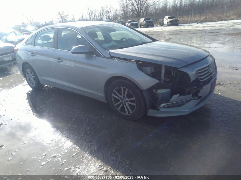 2015 HYUNDAI SONATA 2.4L SE - 5NPE24AF9FH166118