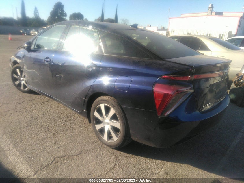 VIN JTDBVRBD4HA002712 2017 TOYOTA MIRAI