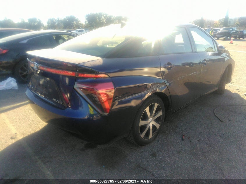 VIN JTDBVRBD4HA002712 2017 TOYOTA MIRAI