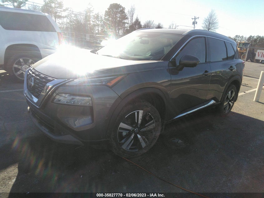 VIN 5N1AT3CBXMC803490 2021 NISSAN ROGUE SL