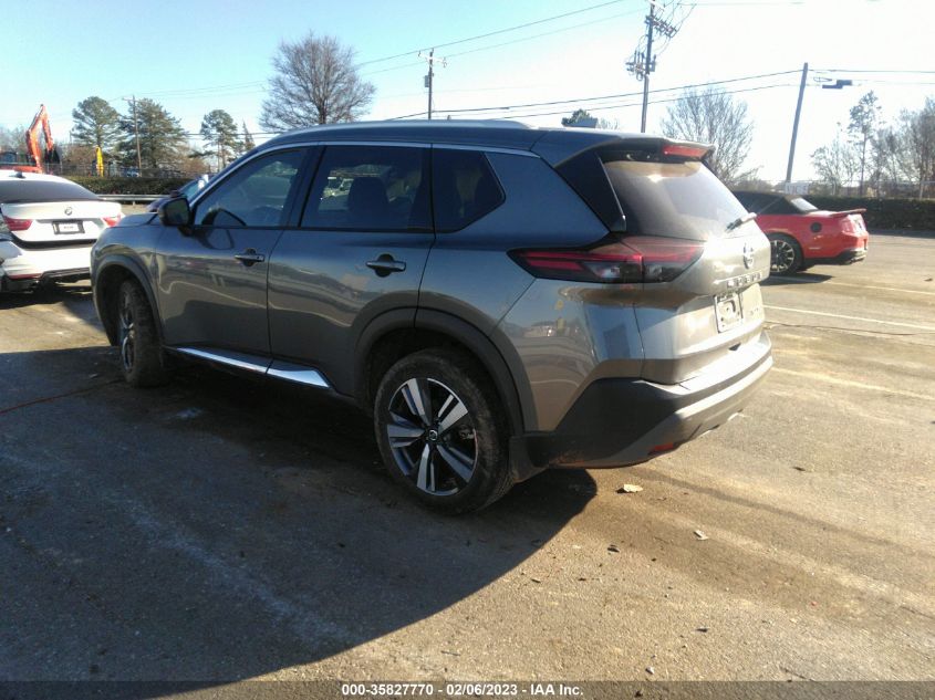 VIN 5N1AT3CBXMC803490 2021 NISSAN ROGUE SL