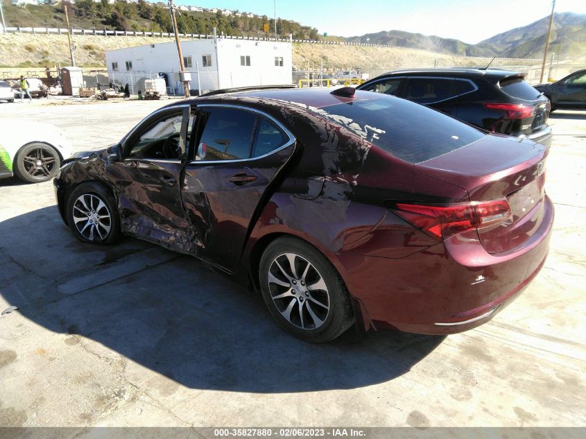 2016 ACURA TLX 19UUB1F39GA016075