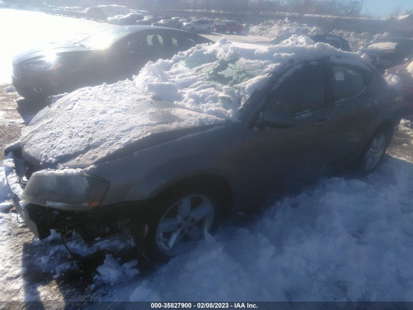 2013 DODGE AVENGER SXT 1C3CDZCG7DN746781