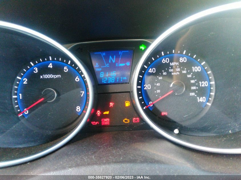 2013 HYUNDAI TUCSON GLS - KM8JU3AC9DU653696