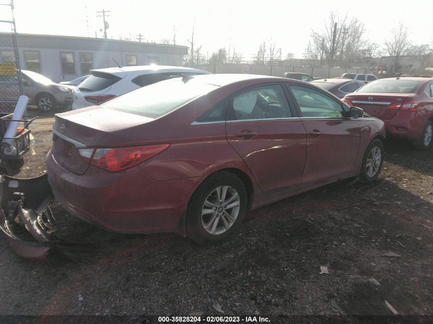 2013 HYUNDAI SONATA GLS PZEV - 5NPEB4AC4DH508948