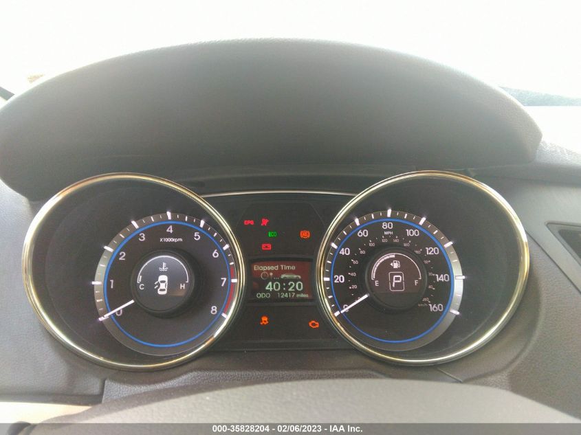 2013 HYUNDAI SONATA GLS PZEV - 5NPEB4AC4DH508948