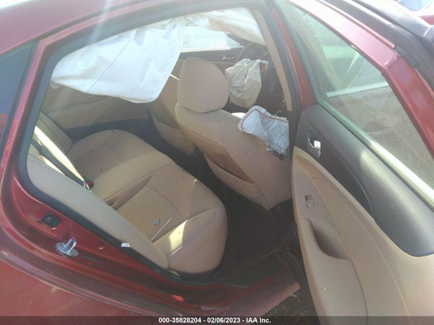 2013 HYUNDAI SONATA GLS PZEV - 5NPEB4AC4DH508948