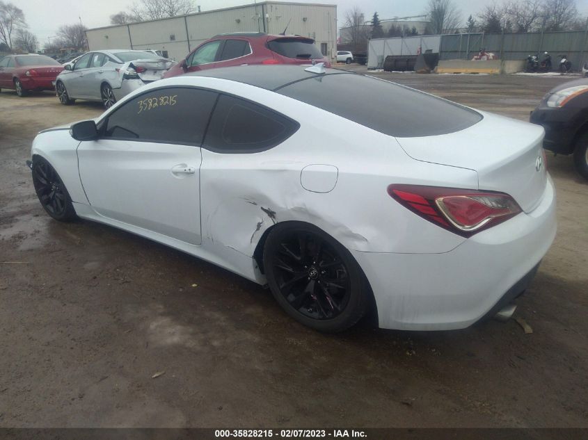 2015 HYUNDAI GENESIS COUPE 3.8L BASE KMHHU6KJ2FU124509