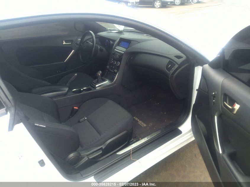 2015 HYUNDAI GENESIS COUPE 3.8L BASE KMHHU6KJ2FU124509
