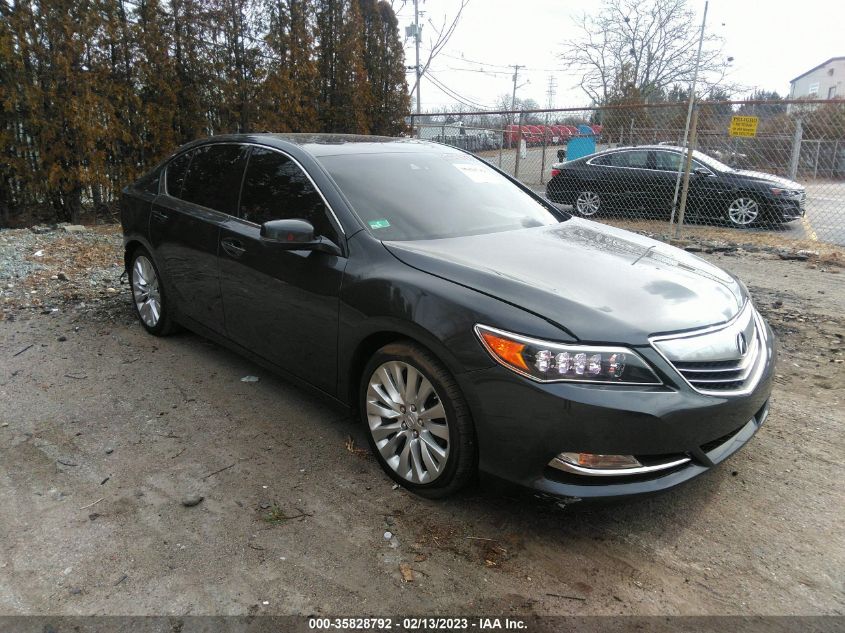 2014 ACURA RLX TECH PKG - JH4KC1F59EC006859
