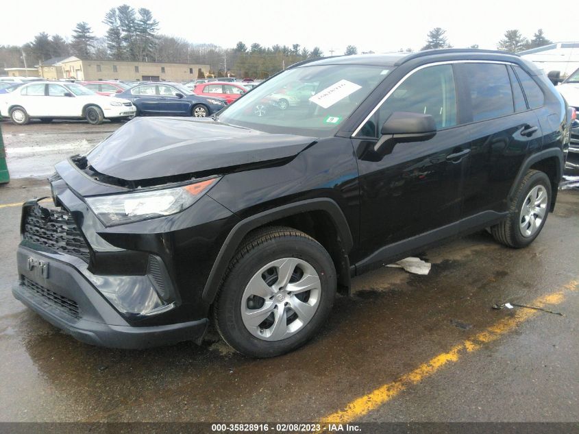 VIN 2T3F1RFVXMC241484 2021 TOYOTA RAV4 LE