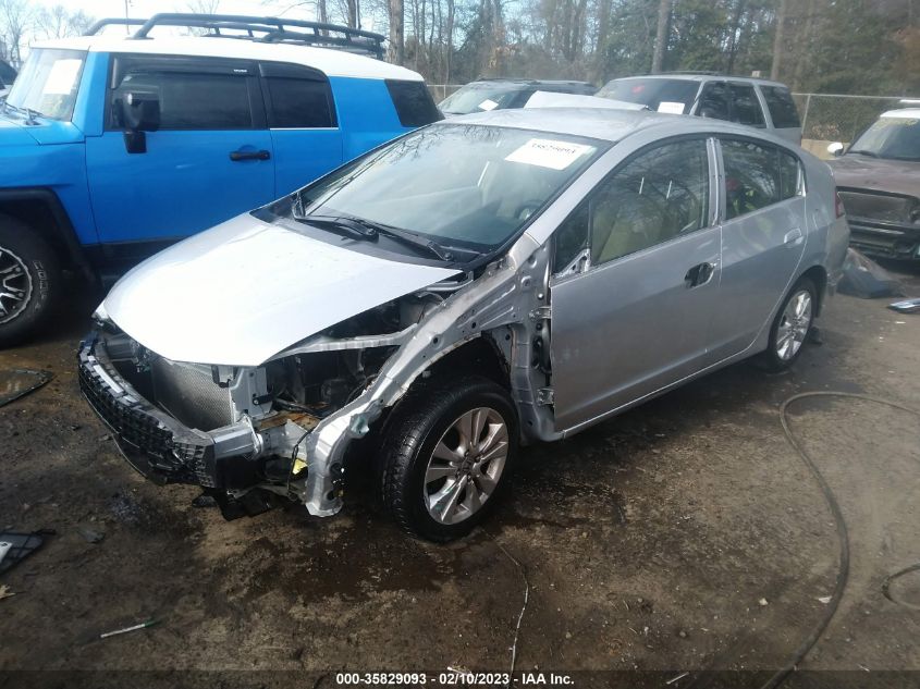 2014 HONDA INSIGHT EX JHMZE2H73ES001904