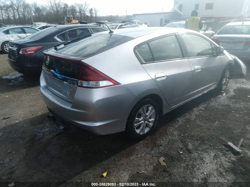 2014 HONDA INSIGHT EX JHMZE2H73ES001904