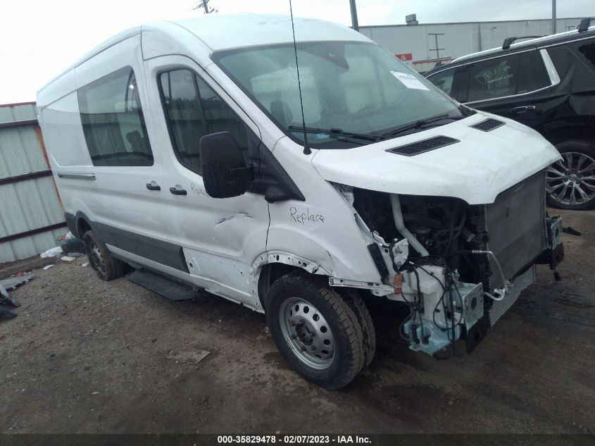 2022 FORD TRANSIT CREW VAN 1FTYE1DG2NKA18870