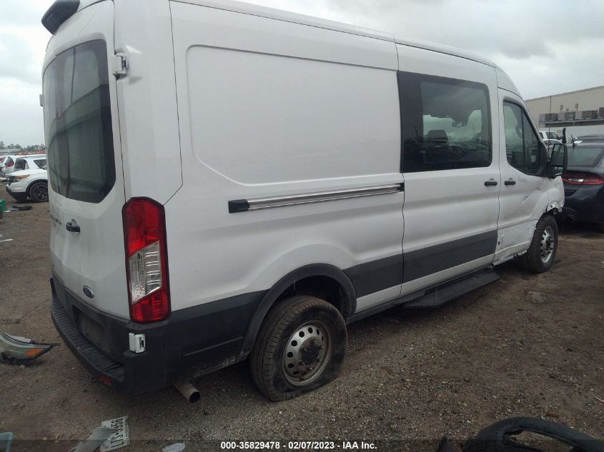 2022 FORD TRANSIT CREW VAN 1FTYE1DG2NKA18870