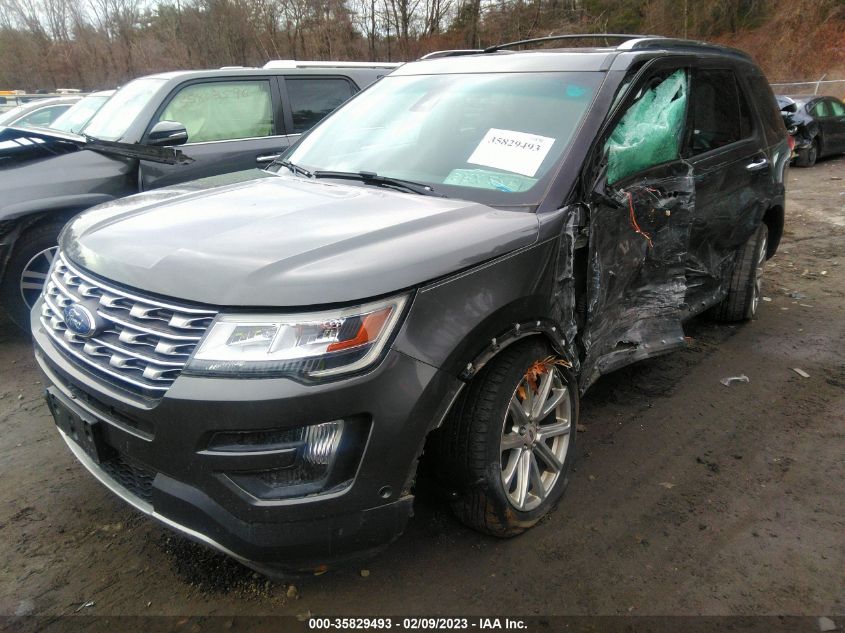 2016 FORD EXPLORER LIMITED - 1FM5K8FH2GGA05743