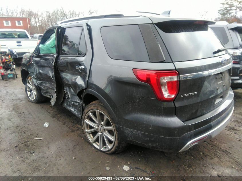 2016 FORD EXPLORER LIMITED - 1FM5K8FH2GGA05743