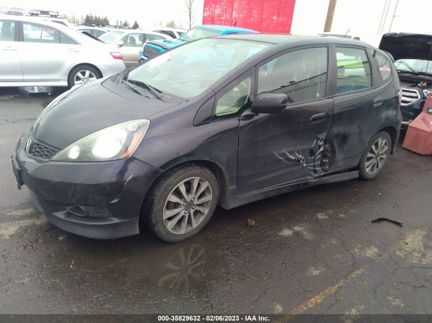 2013 HONDA FIT SPORT - JHMGE8H58DC036746