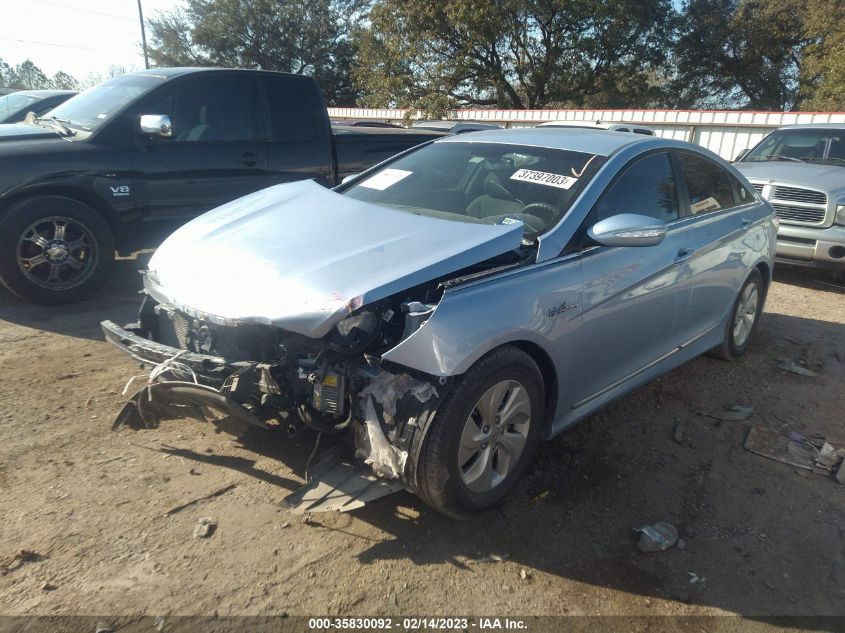 2013 HYUNDAI SONATA HYBRID - KMHEC4A45DA077450
