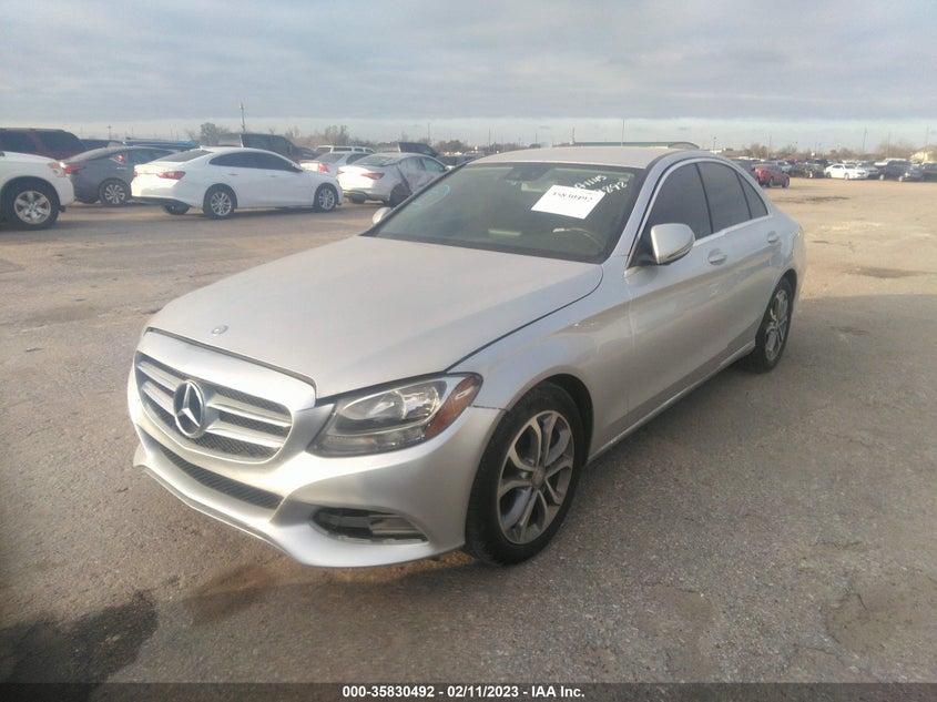 VIN 55SWF4JB7HU195638 2017 MERCEDES-BENZ C-CLASS C 300
