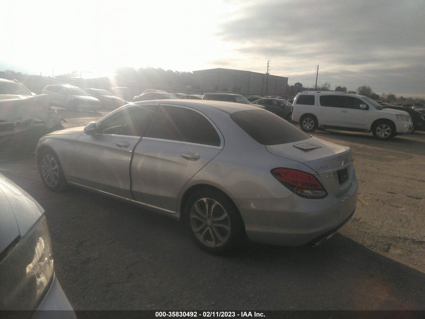 VIN 55SWF4JB7HU195638 2017 MERCEDES-BENZ C-CLASS C 300