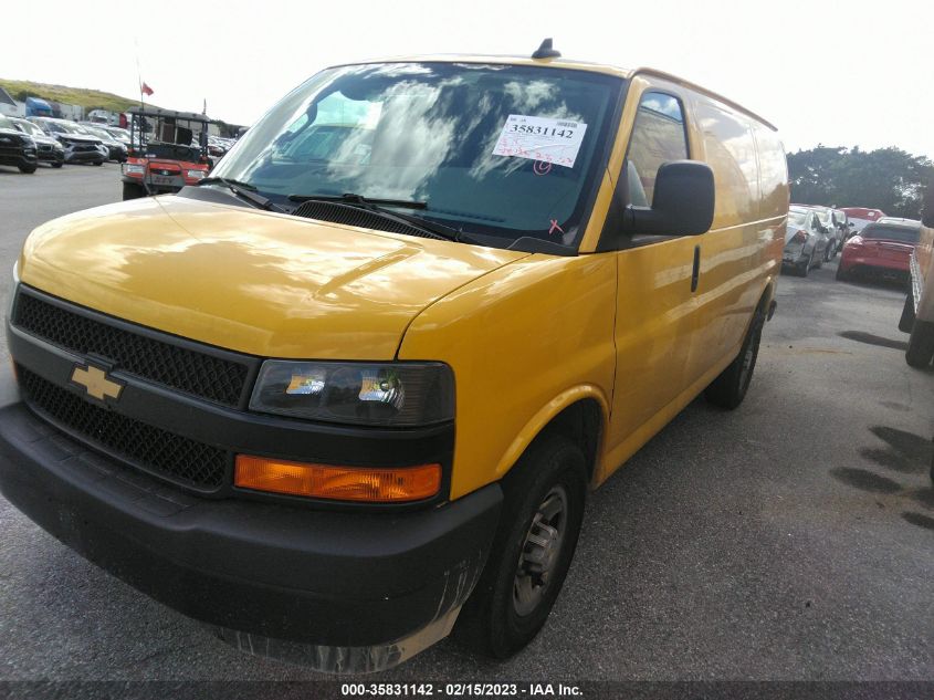 2021 CHEVROLET EXPRESS CARGO VAN - 1GCWGAFP4M1167588