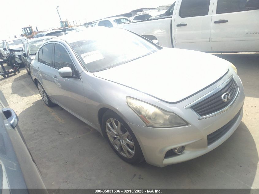 2013 INFINITI G37 SEDAN JOURNEY - JN1CV6AP0DM718890