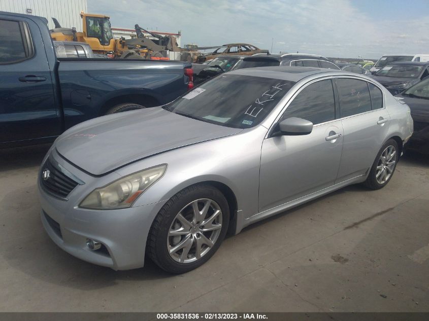 2013 INFINITI G37 SEDAN JOURNEY - JN1CV6AP0DM718890