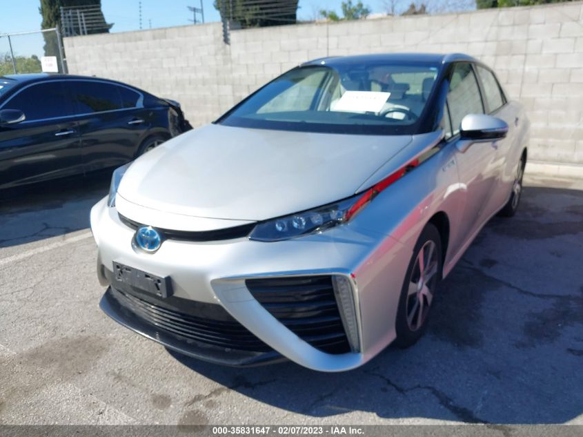 2017 TOYOTA MIRAI JTDBVRBD3HA002880