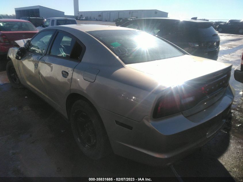 2014 DODGE CHARGER POLICE - 2C3CDXAT3EH316275