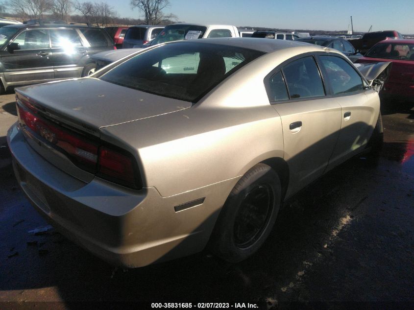 2014 DODGE CHARGER POLICE - 2C3CDXAT3EH316275