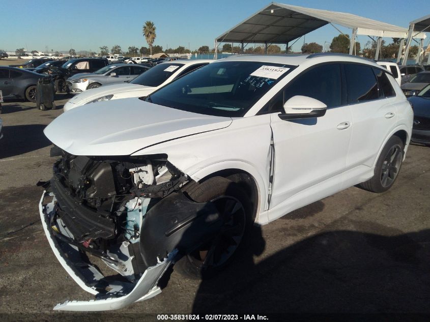 2022 AUDI Q4 E-TRON PREMIUM PLUS WA1H2BFZ7NP014646