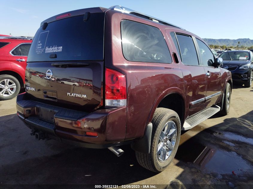 2014 NISSAN ARMADA PLATINUM - 5N1AA0NDXEN603606